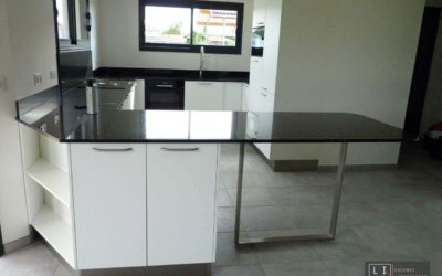 Blanc et Quartz noir à GAMARDE